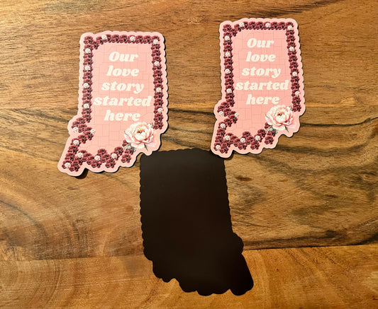 Indiana Love Magnet